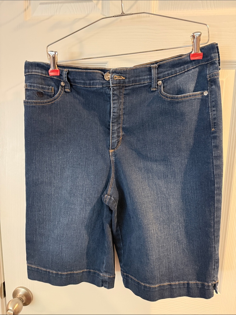 Wimena Dark Blue Denim Jeans Shorts